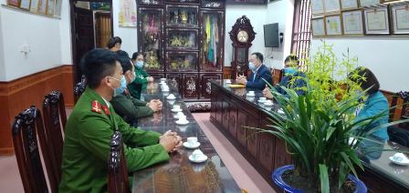 Sở Văn hóa, Thể thao và Du lịch phối hợp các cơ quan chức năng tỉnh Nam Định tổ chức kiểm tra công tác phòng, chống dịch bệnh COVID-19 tại một số di tích lịch sử - văn hóa, danh lam - thắng cảnh trên địa bàn tỉnh